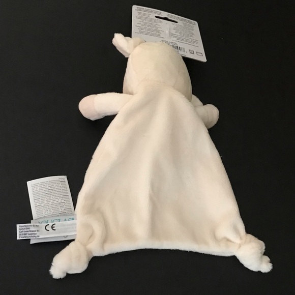 Douglas Baby Lamb Lovey Teether Security Plush Moon Stars Knotted Blanket Cream - Picture 4 of 4
